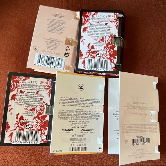 NEW!Chanel/Dior/Gucci/Chloe perfume sample set - Picture 4 of 8